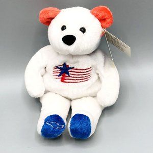 Chevrolet Salvino's Bammers Plush Bear Red White Blue